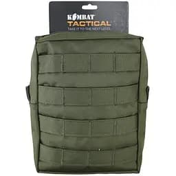 Підсумок Kombat UK Large Molle Utility Pouch Оливковий (1000-kb-lmup-olgr)