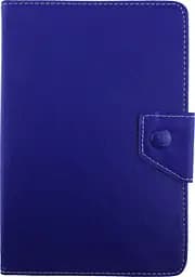 Чехол-книжка TOTO Book Cover button Universal 7" Dark Blue