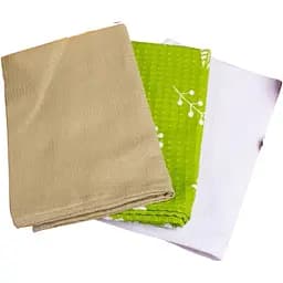 Набор вафельных полотенец MirSon №611 Summer green 50х30 см 3 шт. (2200006737117)