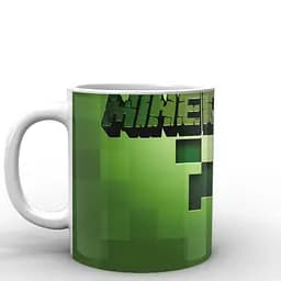 Кружка GeekLand Minecraft Майнкрафт лого MС.02.013 330 мл белая