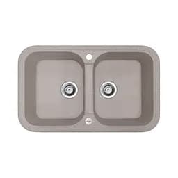 Кухонная мойка Adamant Twins 765x470x190 terra 302223, Терра