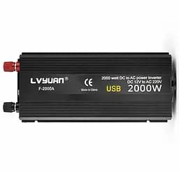 Инвертор Lvyuan F-2000A 12-230V 1000W/2000W модифицированная синусоида