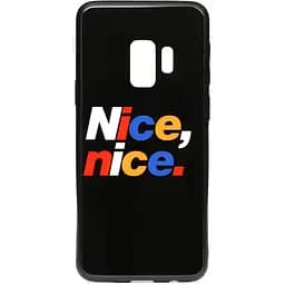 Чохол-накладка Toto Cartoon Print Glass Case Samsung Galaxy S9 Nice nice