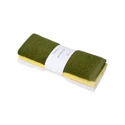 Набор полотенец Lotus Home - Basic зеленый/желтый/белый 30x50 (3шт.)