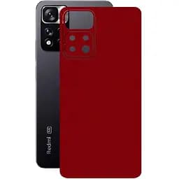 Захисна плівка StatusSKIN для Xiaomi Redmi Note 11 Pro Plus 5G Корпус Вініл Металік червоний