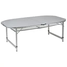 Стіл Bo-Camp Premium Oval 150x80 cm Grey (1404405) - мініатюра 3