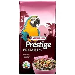 Повнораціонний корм для великих папуг Versele-Laga Prestige Premium Parrots 15 кг (5410340219157)