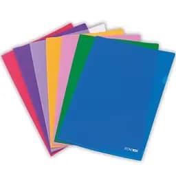 Папка-куточок А5 E31156 Economix, 180 мкм, фактура глянець (4044572311566) МІКС