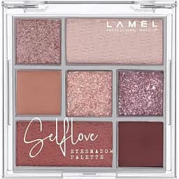 Палетка теней для век Lamel Selflove Eyeshadow Palette №401, 8.5 г