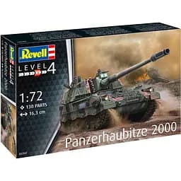Збірна модель Revell САУ Panzerhaubitze 2000 масштаб 1:72, 130 деталей (RVL-03347)