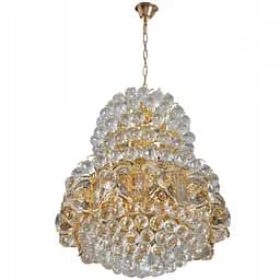 Люстра підвісна Brille кришталева з підсвічуванням LED E14 60W G (BCL-399S/9)