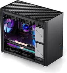 Корпус Jonsbo D30 Aluminum Black (D30 Black) Без БП - мініатюра 8