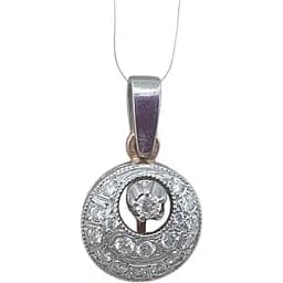 Золотая подвеска Qvaliz с бриллиантами. 8В410358536/19