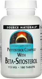 Комплекс фітостеролів Source Naturals Phytosterol Complex with Beta-Sitosterol, 180 таблеток