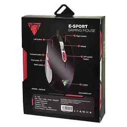 Миша геймерська ігрова Jedel GM1079 3200 DPI з RGB-підсвіткою чорна - мініатюра 6