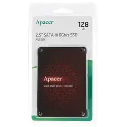 Накопичувач SSD Apacer AS350X 128GB 2.5" 7mm SATAIII 3D NAND (AP128GAS350XR-1) - мініатюра 2