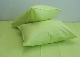 Комплект постільної білизни TAG Tekstil Євро 000210601 (emax Sunny Lime) - мініатюра 3