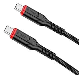 Кабель Hoco X59 Victory Type-C to Type-C 60W/3A/1 м черный