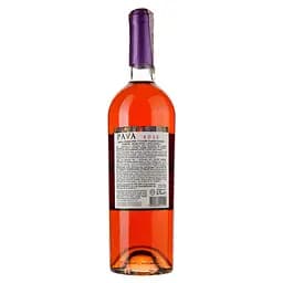 Вино PAVA Rose, 13%, 0,75 л (478703) - мініатюра 2