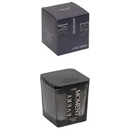 Ароматична свічка "Love home" Bambi AXW2027-1(Pure Sandalwood) у скляному стакані з кришечкою