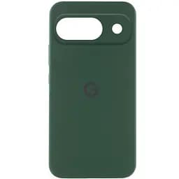 Чехол Silicone Cover Lakshmi Full Camera (AAA) with Logo для Google Pixel 9 Зеленый / Cyprus Green