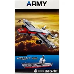 Детский конструктор Aircraft carrier Bambi M38-B0661-9 42 детали