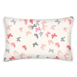 Дитяча постільна білизна в ліжечко BUTTERFLY SC8, бежевий (ButterfliesRoseRedGray_43Rosette_140) - мініатюра 4