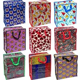 Сумка цветная 40х35х18 см №1