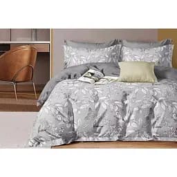 Комплект постельного белья Soho Lounge Veneziana Grey Евро 200x230 см серый (A130138)