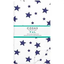 Підковдра дитяча Cosas B&W Star 110х140 см (StarBigBlue_White_140q)