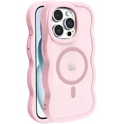 Чохол Epik TPU+PC Undine with MagSafe для Apple iPhone 15 Pro 6.1 Pink