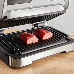 Гриль Tefal притискний OptiGrill 2in1 XL 2200Вт з'ємні пластини сенсор товщини продуктів метал (GC782D30) - мініатюра 8