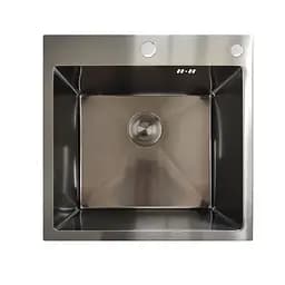 Кухонна мийка Mixxus MH5050 Decor Nano-Black MX1929, Графит