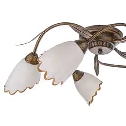 Люстра стельова Brille флористика E14 60W BR (LK-149C/5) - мініатюра 3