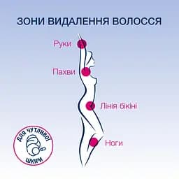 Крем для депіляції Veet Minima для чутливої шкіри, 200 мл (4680012390144) - мініатюра 6