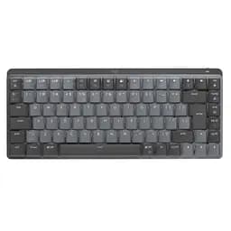 Клавіатура бездротова механічна Logitech MX Mechanical Mini Minimalist Graphite (920-010780) - мініатюра 2