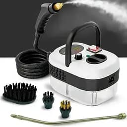 Пароочисник для прибирання Steam Cleaner 2500 Вт (1200 мл) з насадками та шлангом 2.2 м парогенератор для меблів, кухні, ванної та авто  - мініатюра 6