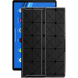 Чохол StatusCASE з екошкіри для планшету Lenovo Tab M10 Plus FHD LTE Чорний ромб