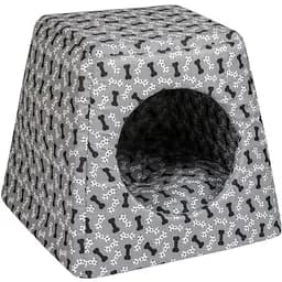 Будинок-лежак Природа Lord 36х36х32 см сірий