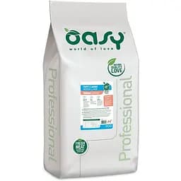 Сухий корм Oasy Oap Puppy Medium/Large для цуценят з харчовою непереносністю, підвищеною чутливістю кишківника та шкіри з лососем 18 кг