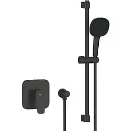 Душова система прихованого монтажу Grohe Cubeo з Tempesta 110 1053352430, Чорний матовий