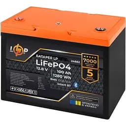 Джерело безперебійного живлення [ДБЖ] LogicPower LPM-PSW-1500VA + АКБ LiFePO4 1280Wh Smart BT [36812] [125161] - мініатюра 9