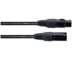 Микрофонный кабель XLR Male - XLR Female 1м Cordial EM 1 FM