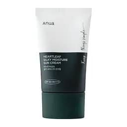 Зволожувальний сонцезахисний крем 50 мл Anua Heartleaf Silky Moisture Sun Cream SPF50+/PA++++