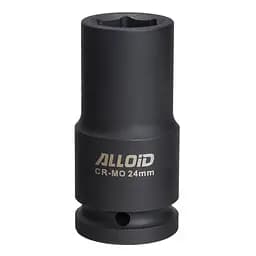 Торцева головка Alloid ударна глибока 3/4DR 24 мм (GUG-71124)