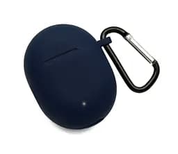 Чохол-накладка DK Silicone Candy Friendly з карабіном для Google Pixel Buds A (011407) (dark blue) - мініатюра 2