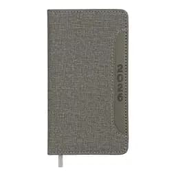 Еженедельник датированный Buromax Liga 2026 серый 153 х 85 мм (BM.2894-09)