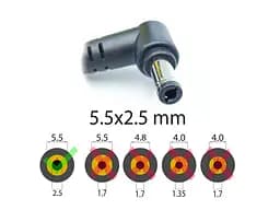 Блок живлення для Lenovo G565, G560, G555, G550, G530, G475, G470, G465, G460, B460 (20V 3.25A 65W (5.5x2.5)) High - мініатюра 2