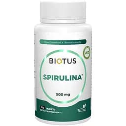 Спіруліна Biotus 500 мг 100 таблеток