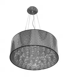 Люстра підвісна Brille галогенна з абажуром G4 20W CH (BR-01 244S/6)